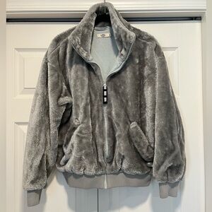 UGG Laken Faux Fur zipper jacket